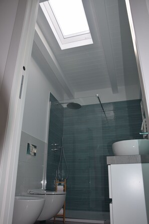 Ferienhaus, 1 Schlafzimmer, Raucher, eigener Pool | Badezimmerausstattung