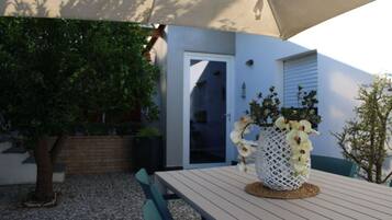 Rumah, 1 kamar tidur, Boleh Merokok, kolam renang pribadi | Tempat makan outdoor