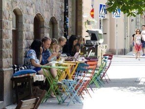 Apartment, 1 Bedroom, Garden View | Property grounds - Cozy City Apartment in Heart of Södermalm (Stockholm)