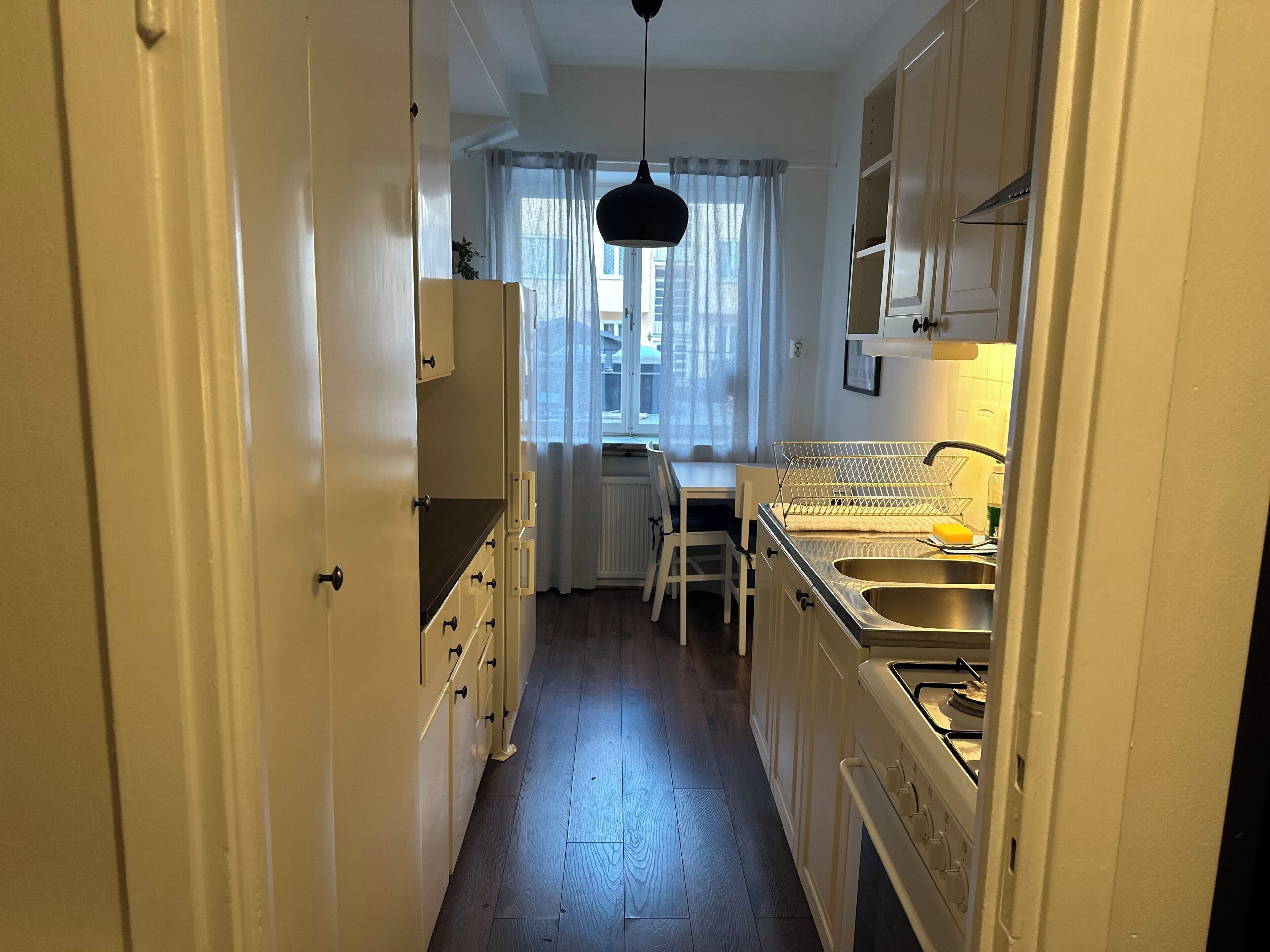 Apartment, 1 Bedroom, Garden View | Private kitchen | Dishwasher, coffee/tea maker
