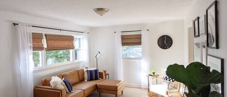 Smart-TV, Kamin, Drucker