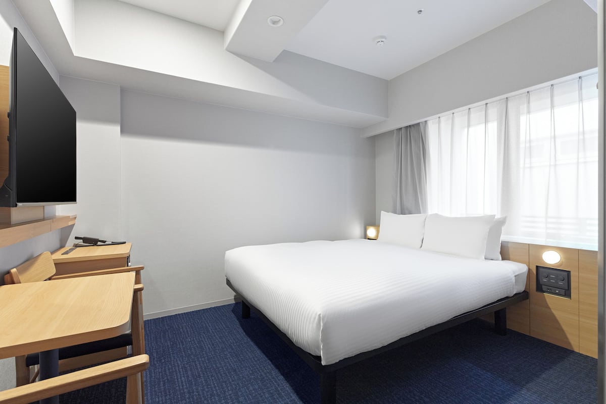 Comfort Double Room, Non Smoking (with table) | Down comforters, desk, blackout drapes, soundproofing