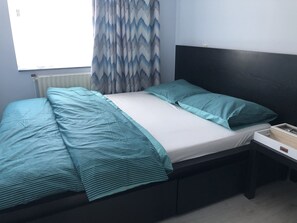 2 chambres, accès au Wi-Fi (inclus), literie fournie