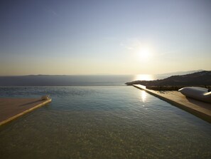 Luxury Villa, Multiple Bedrooms, Private Pool, Sea View | View from room - Absolute Paradise Villa Tourlos (Mykonos)