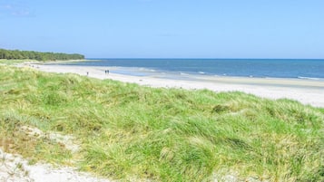 Tæt på stranden