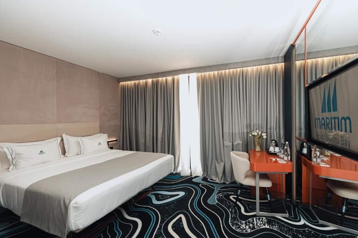 1 habitación y ropa de cama de alta calidad