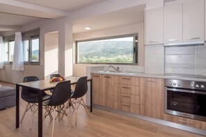 Villa | Private kitchen | Fridge, microwave, oven, stovetop - Villa Verano - Spacious 5-bdr & 5-bth Villa (Zakynthos)