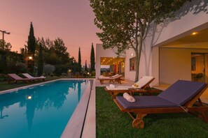 Villa | Pool | Outdoor pool - Villa Verano - Spacious 5-bdr & 5-bth Villa (Zakynthos)
