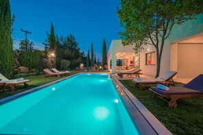 Villa | Pool | Outdoor pool - Villa Verano - Spacious 5-bdr & 5-bth Villa (Zakynthos)