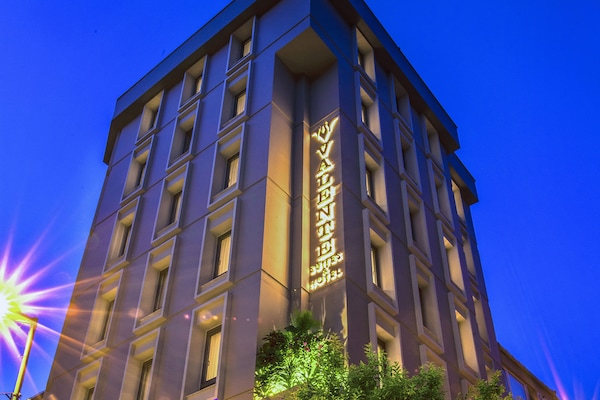 Front of property – evening/night