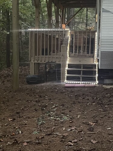 Luxury camping in Coosawatee River Resort