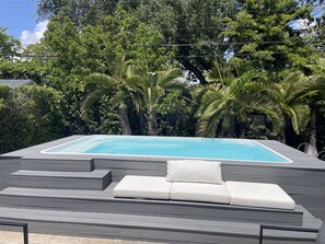 Outdoor pool - Miami Design District 4 Bedroom 3 Bathroom Home - Amazing backyard with POOL (Miami)