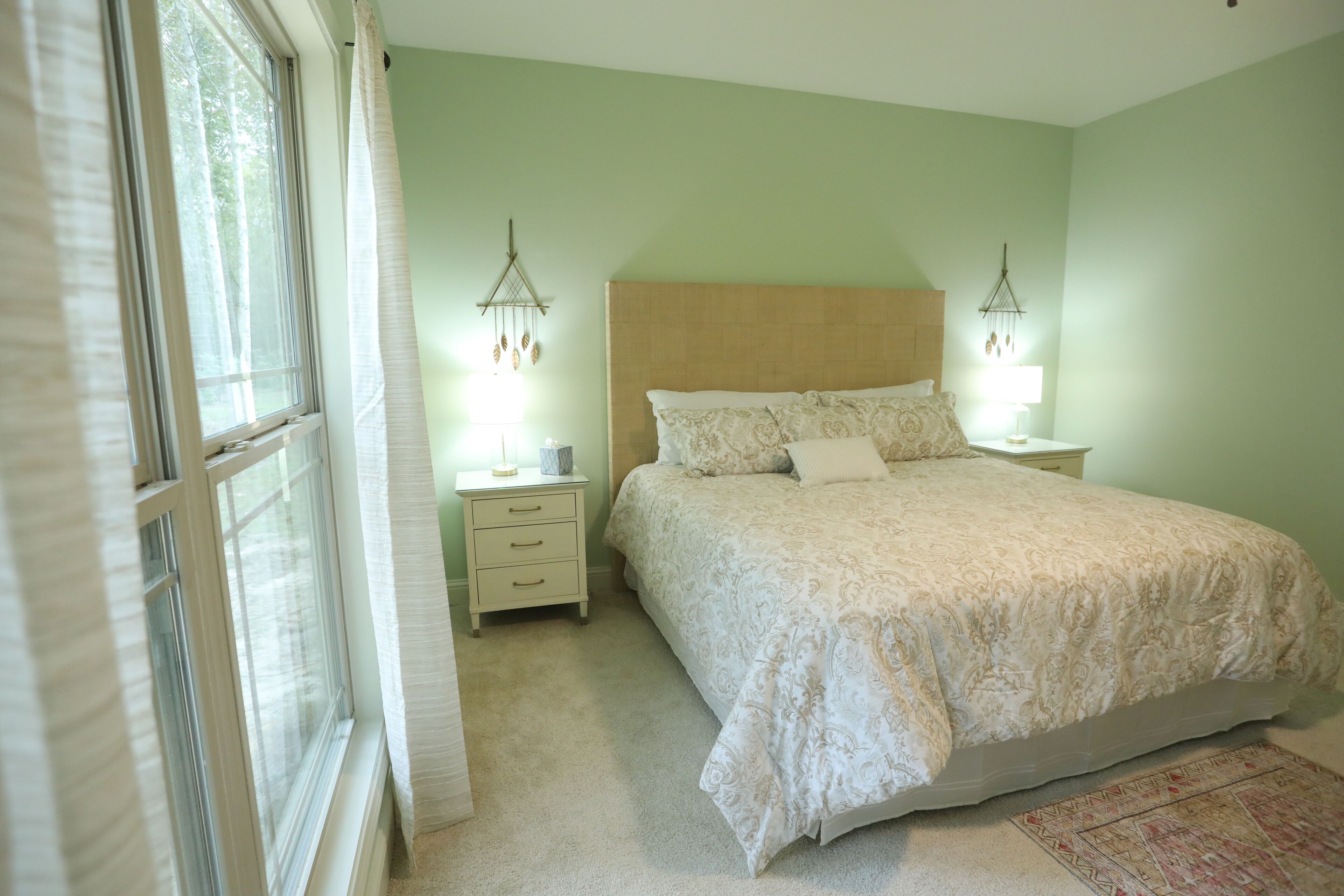 2 chambres, fer et planche à repasser, Wi-Fi gratuit, draps fournis