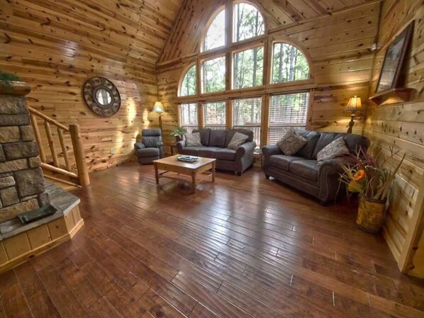 Télévision, cheminée