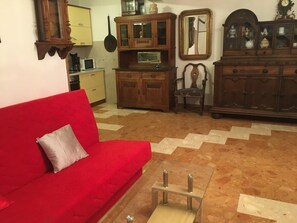 TV - Holiday Home in Pisak with Seaview, Terrace, Air condition, WIFI (5023-4) (Pisak)