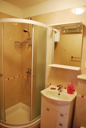 Dusche, Handtücher