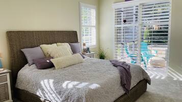 3 bedrooms, iron/ironing board, free WiFi, bed sheets