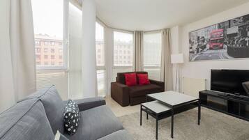 Televisie en een dvd-speler