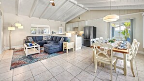TV - Sandy Rocks | Ultimate Bundle: 2 Private Pet Friendly Homes, 2 Private Heated Pools, Walk to Beach! (Siesta Key)