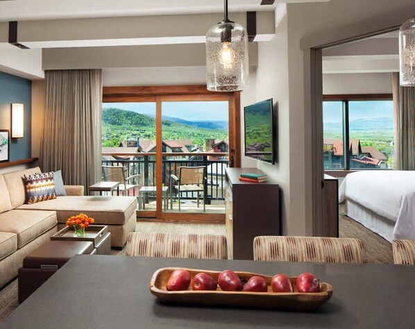 TV, fireplace, DVD player, stereo