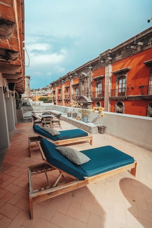 Terraza en la azotea