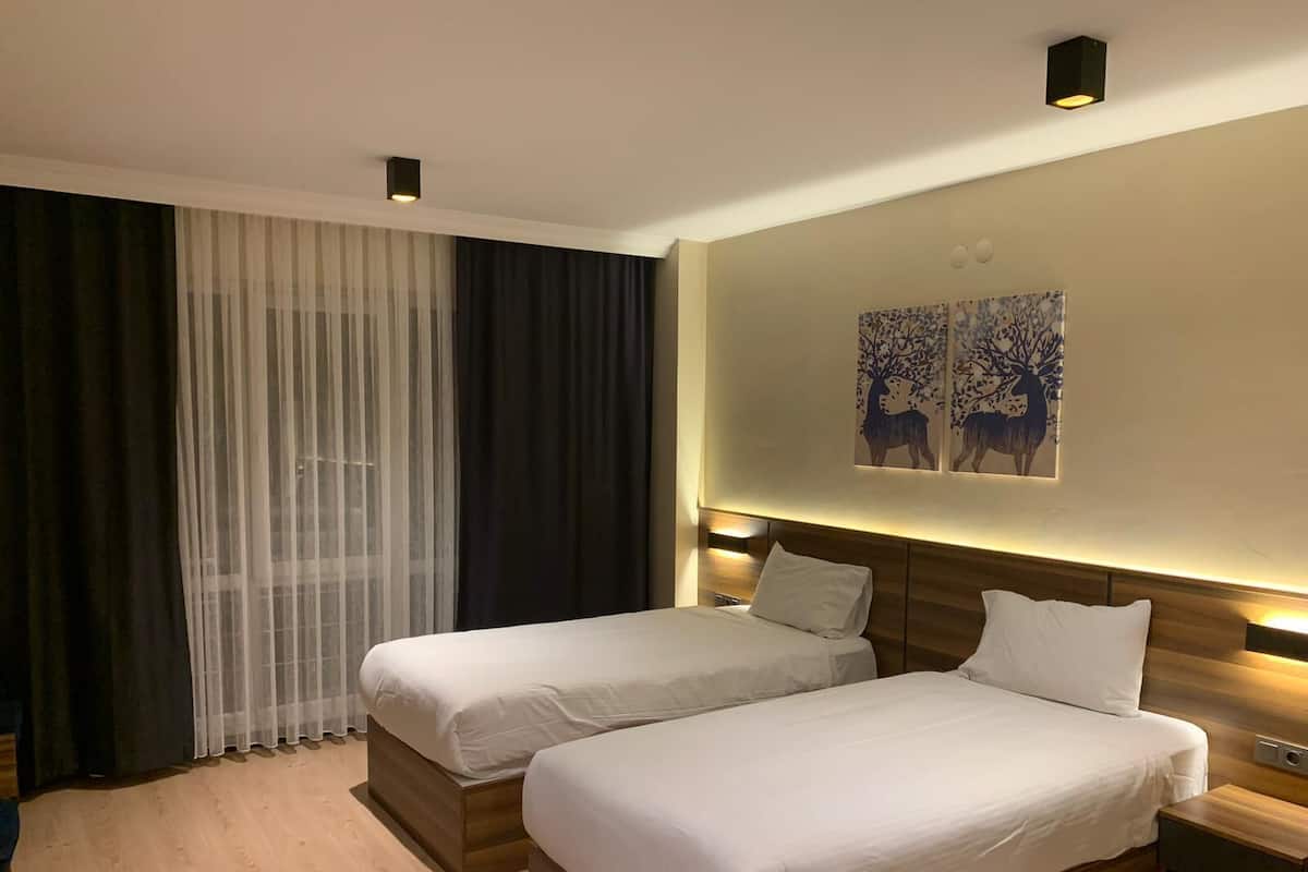 Twin Room | 1 bedroom, premium bedding, soundproofing, free WiFi