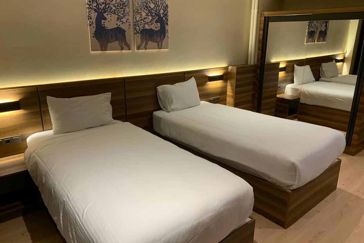 twin room | 1 bedroom, premium bedding, soundproofing, free wifi