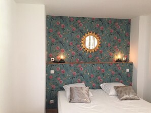 2 chambres, draps fournis