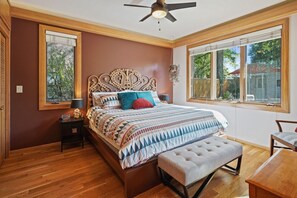 1 dormitorio, escritorio, tabla de planchar con plancha y wifi gratis