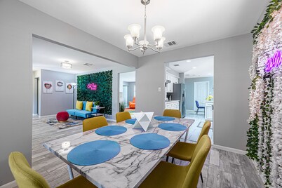 The Paris- Colorful 3BEDROOM 2BATH SFH w/Heated POOL Available 