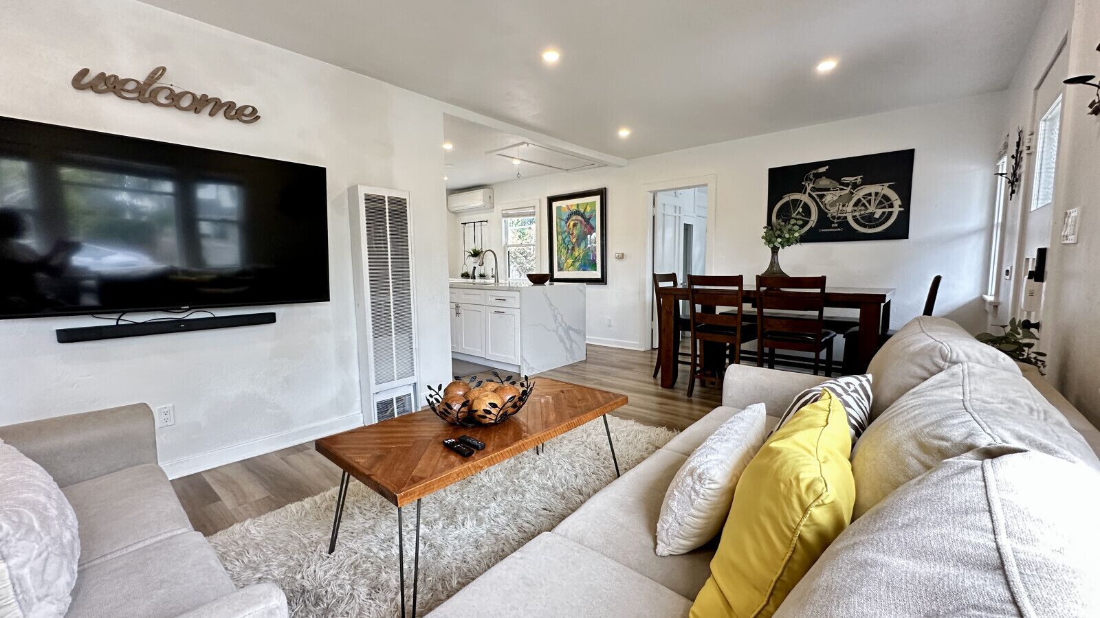 Smart TV, stereo, offices, computer monitors