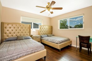 4 bedrooms, WiFi, bed sheets
