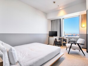 Quarto, para não fumantes (Edition Queen Double) | Roupas de cama premium, edredons de pluma, cortinas blackout