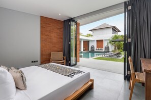 Exclusive Villa, 4 Bedrooms | View from room - Villa Castil di Udara by Villa Finder (Kerobokan)