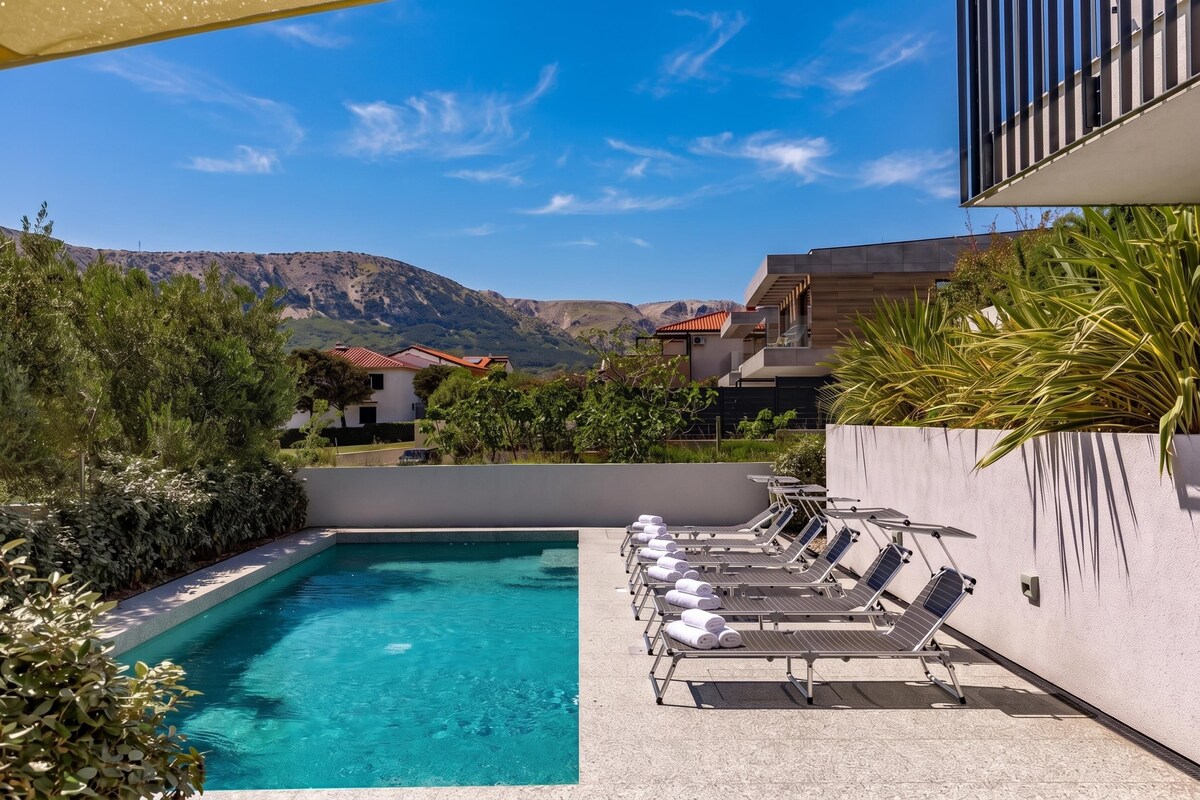Standard-huoneisto, 2 makuuhuonetta, 2 kylpyhuonetta (Pool Apartment Sapore Di Mare 3)