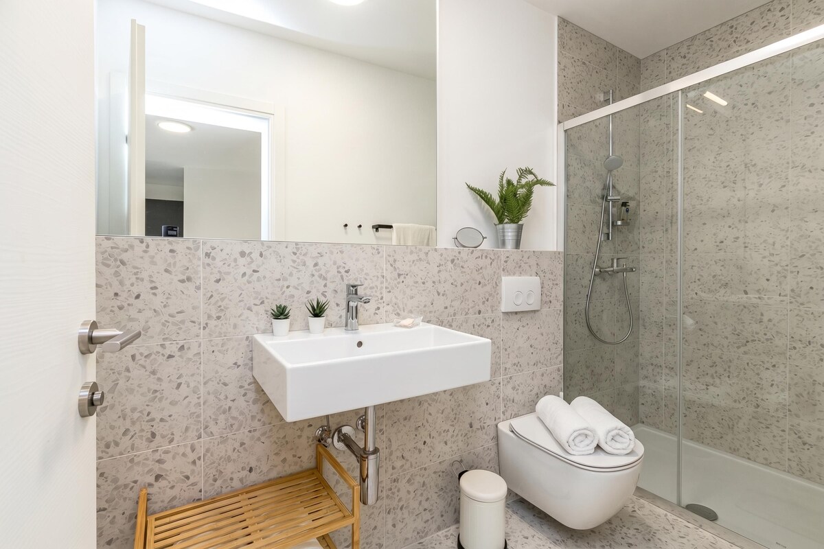 Leilighet – standard, 2 soverom, 2 bad (Pool Apartment Sapore Di Mare 2) | Bad
