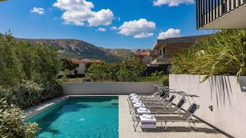 Seasonal outdoor pool