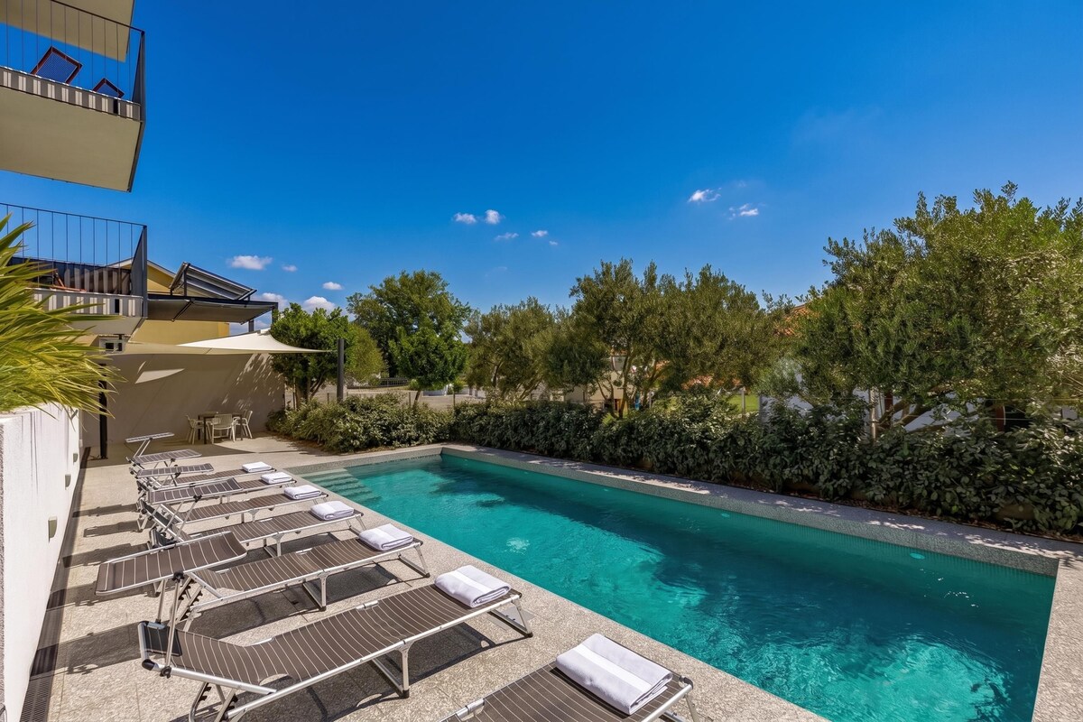 Standard-huoneisto, 2 makuuhuonetta, 2 kylpyhuonetta (Pool Apartment Sapore Di Mare 2)
