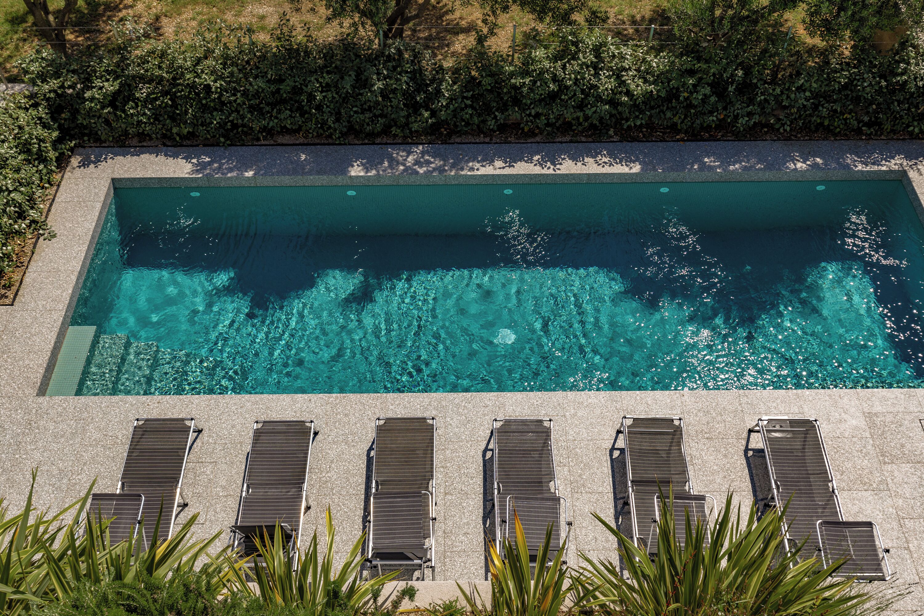 Seasonal outdoor pool