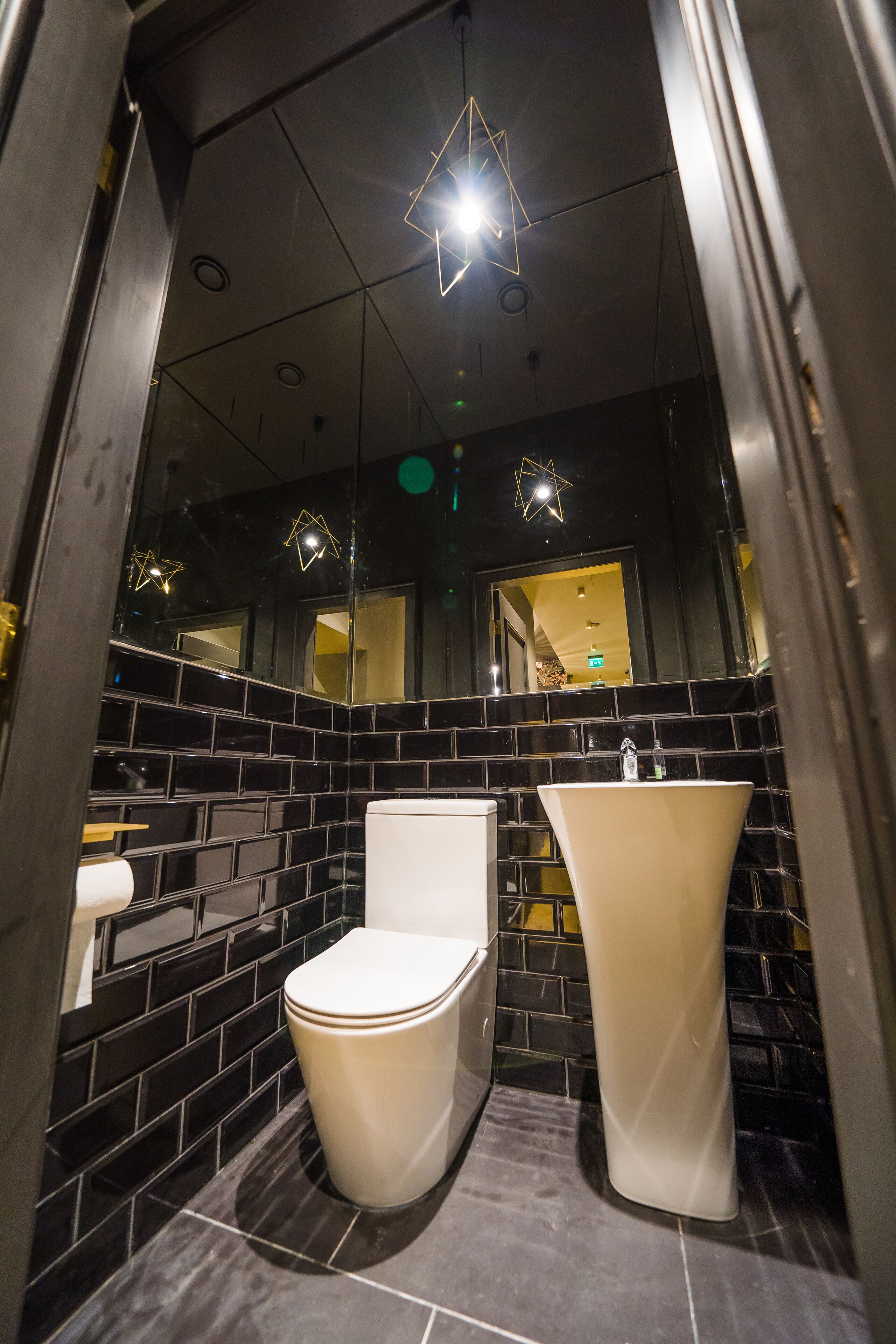 shower, eco-friendly toiletries, hair dryer, towels