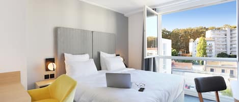 1 Schlafzimmer, schallisolierte Zimmer, kostenloses WLAN, Bettwäsche