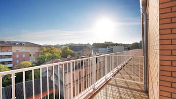 Studio, balkon | Terras