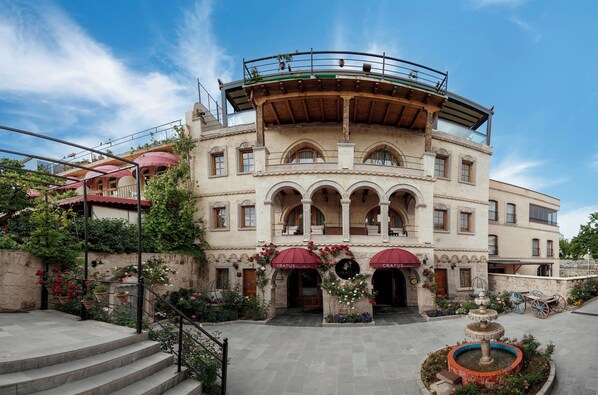 Façade de l’hébergement