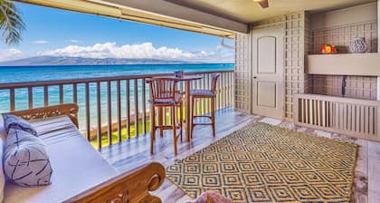 Romance on top of the ocean-Amazing View-Large Lanai comfy daybed-Cold AC