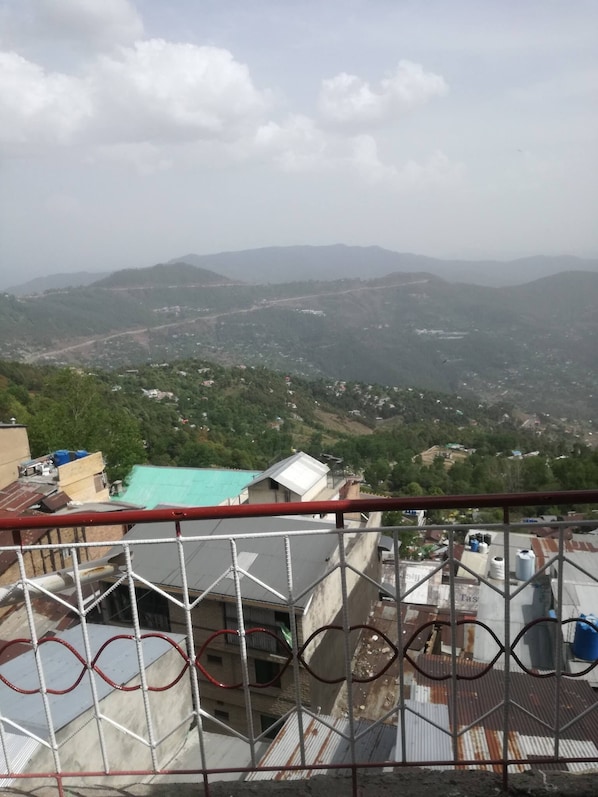 Vista des de l'allotjament