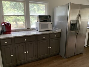 Private kitchen - Cheerful Creekside Home with Dock (Machipongo)