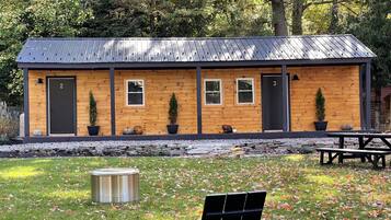 Fassade der Unterkunft