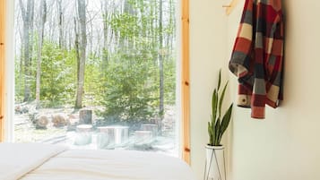 Premium-Ferienhütte | Ausblick vom Zimmer