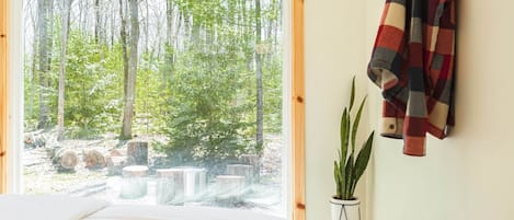 Cabane Premium | Vue de la chambre