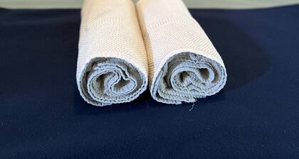 T2 apartment with garden near the beach